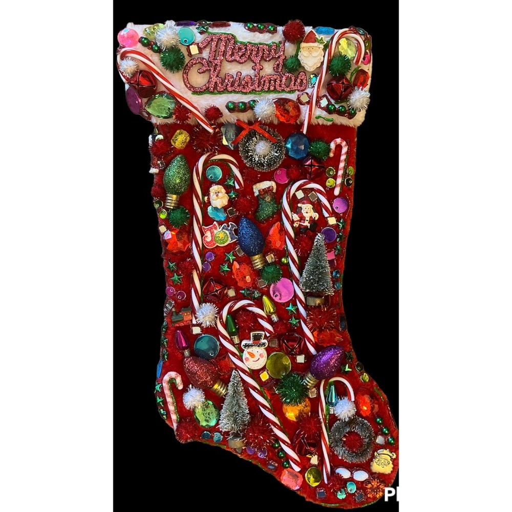 Bloomingdales Vintage (1971) Christmas Stocking - Purchased from Bloomingdales
